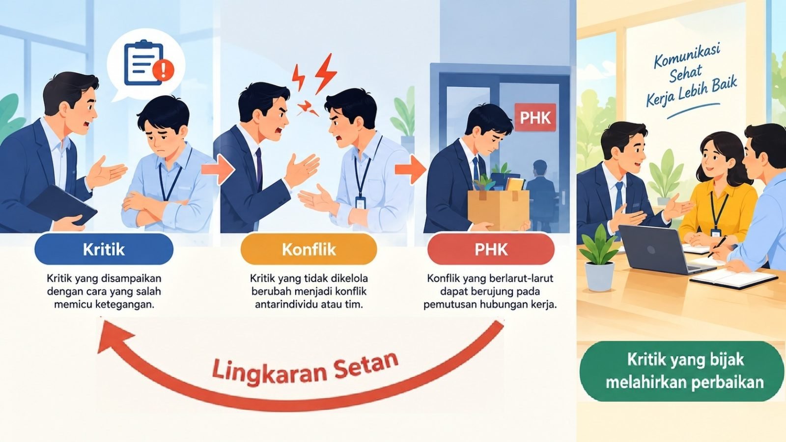 MANAJEMEN KONFLIK: Mengapa Kita Anti Kritik?