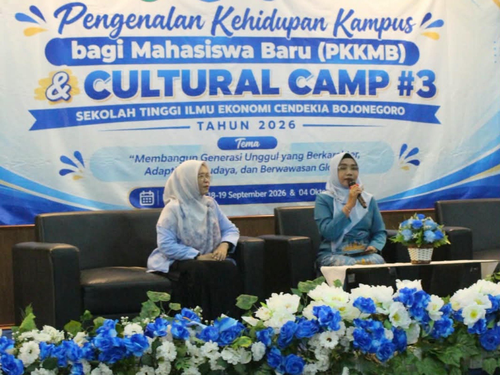 PKKMB STIEKIA 2026 Hadirkan Bu Cantika, Mahasiswa Diajak Membangun Karakter dan Mentalitas Unggul