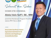 Dosen STIE Cendekia Bojonegoro Raih Pendanaan Program Penelitian & Pengabdian Masyarakat Tahun 2024