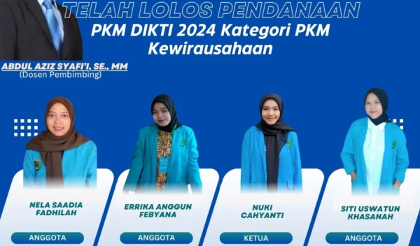 Tim PKM-K STIE Cendekia Bojonegoro Lolos Pendanaan PKM 2024 dengan Inovasi Ramah Lingkungan