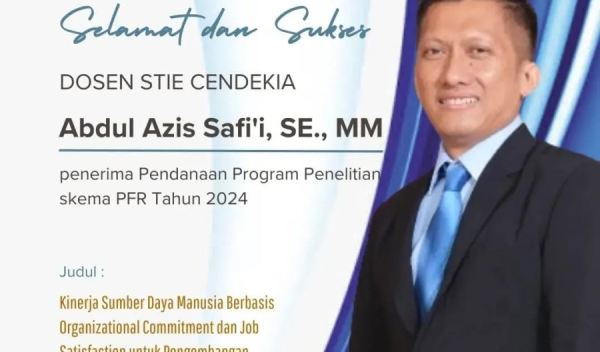Dosen STIE Cendekia Bojonegoro Raih Pendanaan Program Penelitian & Pengabdian Masyarakat Tahun 2024