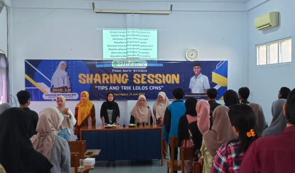 Sharing Session Alumni STIEKIA: Bekal Karir bagi Mahasiswa Semester Akhir
