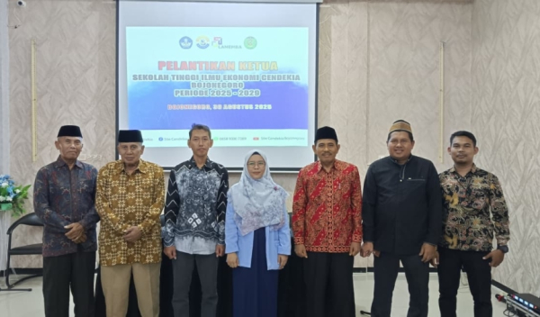 Selamat & Sukses atas Pelantikan Ketua STIE Cendekia Bojonegoro Periode 2025–2029